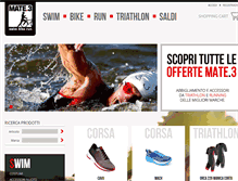 Tablet Screenshot of mate3triathlon.com